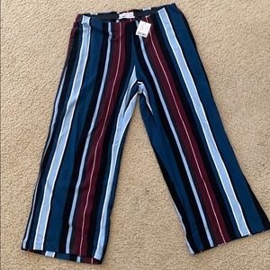 UO striped culottes
